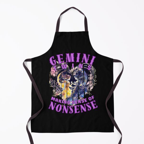 Item preview, Gemini Twins: Making Sense Of Nonsense. gemini season designed and sold by ZodiacWonders.