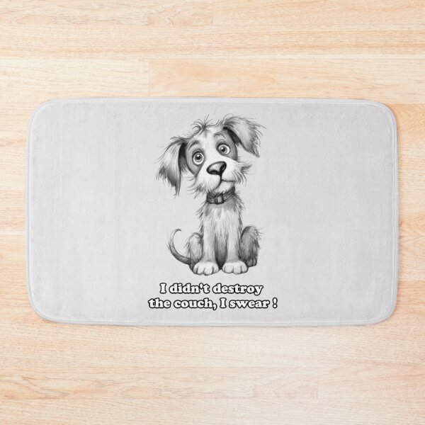 Item preview, Dog Not Guilty Sofa Intact I Swear! designed and sold by Astralia.