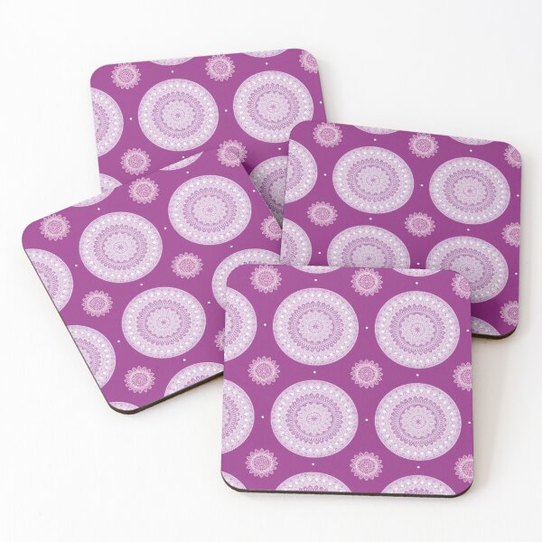 Item preview, Pink Delight Mandala Patterns designed and sold by ink-intricates.