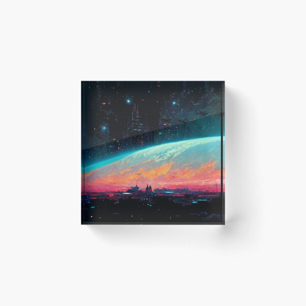 Item preview, Planet Glow - Space Exploration designed and sold by ArkMinted.