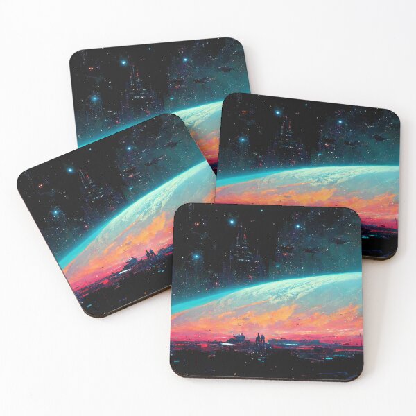 Item preview, Planet Glow - Space Exploration designed and sold by ArkMinted.