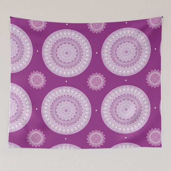 Item preview, Pink Delight Mandala Patterns designed and sold by ink-intricates.