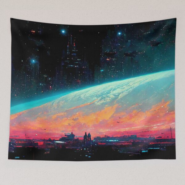 Item preview, Planet Glow - Space Exploration designed and sold by ArkMinted.
