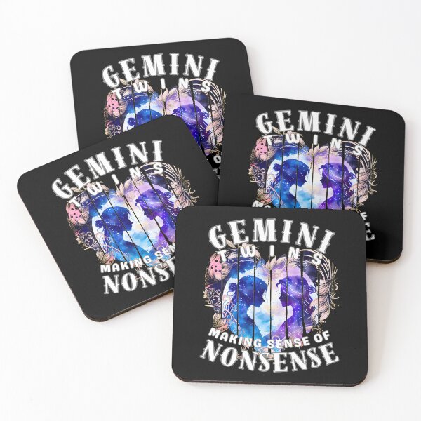 Item preview, Gemini Energy: Powered By Coffee And Curiosity designed and sold by ZodiacWonders.