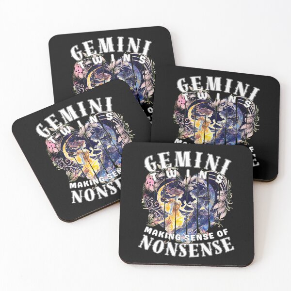 Item preview, Gemini Energy: Powered By Coffee And Curiosity. gemini sayings designed and sold by ZodiacWonders.