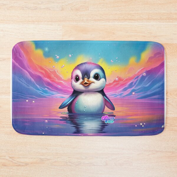 Item preview, Whimsical Y2K Rainbow Penguin Collection: Magical Shirts, Stickers, and More! designed and sold by ChromaKins.