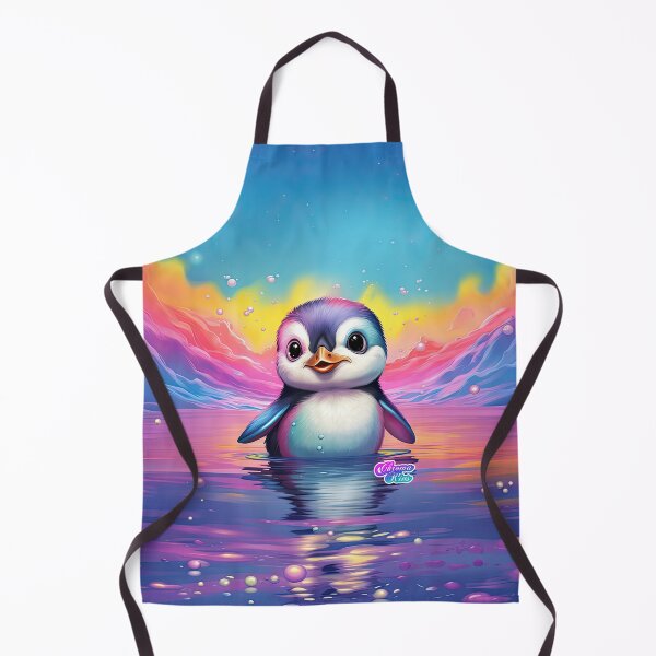 Item preview, Whimsical Y2K Rainbow Penguin Collection: Magical Shirts, Stickers, and More! designed and sold by ChromaKins.