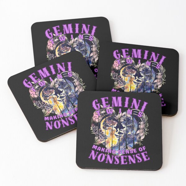 Item preview, Gemini Energy: Powered By Coffee And Curiosity. gemini season designed and sold by ZodiacWonders.
