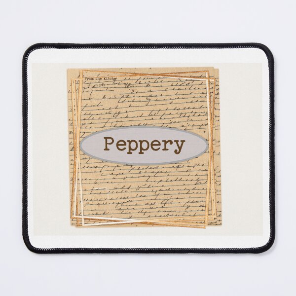 Item preview, Peppery Vintage Recipe Card Personality Trait Funny designed and sold by Gemini-PNW.