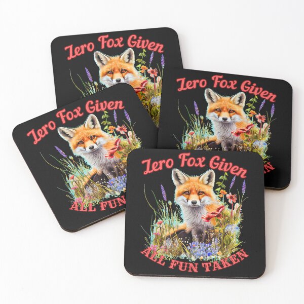 Item preview, Zero Fox Given, All Fun Taken. fox head designed and sold by FoxVibes.
