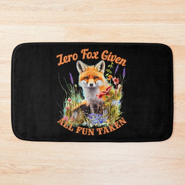 Item preview, Zero Fox Given, All Fun Taken. fox portrait designed and sold by FoxVibes.