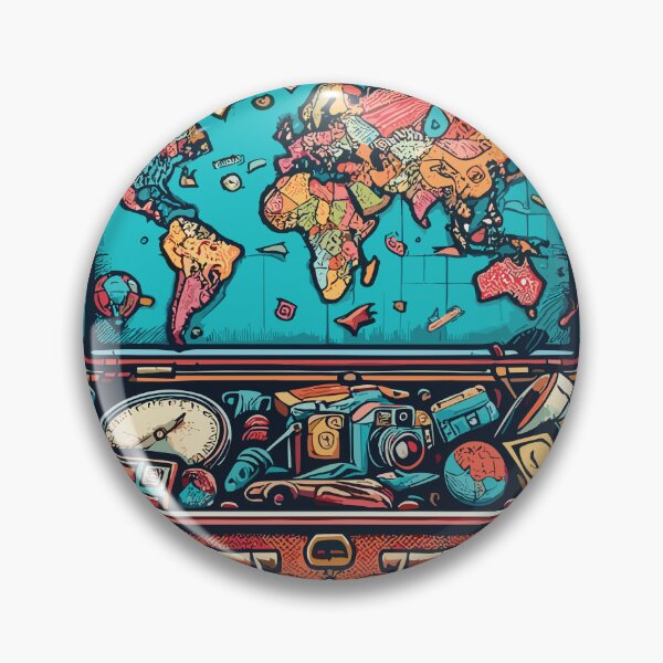 Item preview, equipaje de viaje designed and sold by natzeroART.