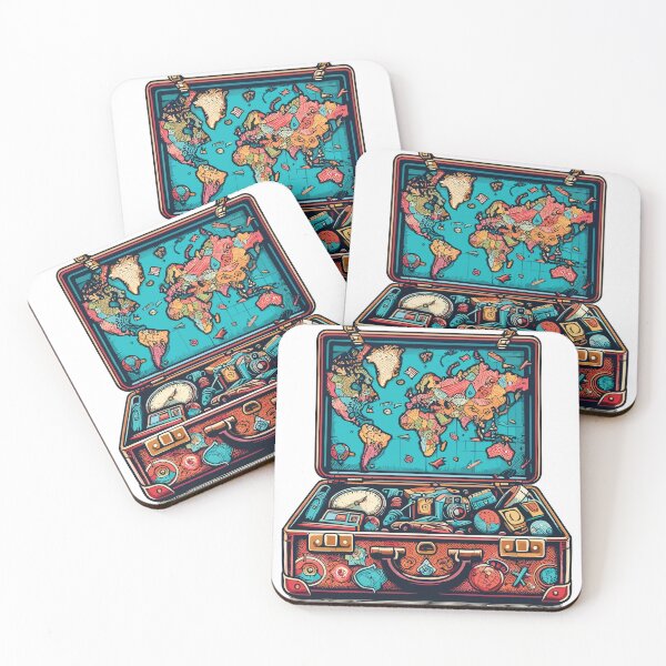 Item preview, Traveling luggage designed and sold by natzeroART.