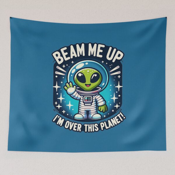 Item preview, I'M over this Planet designed and sold by Parody-is-King.