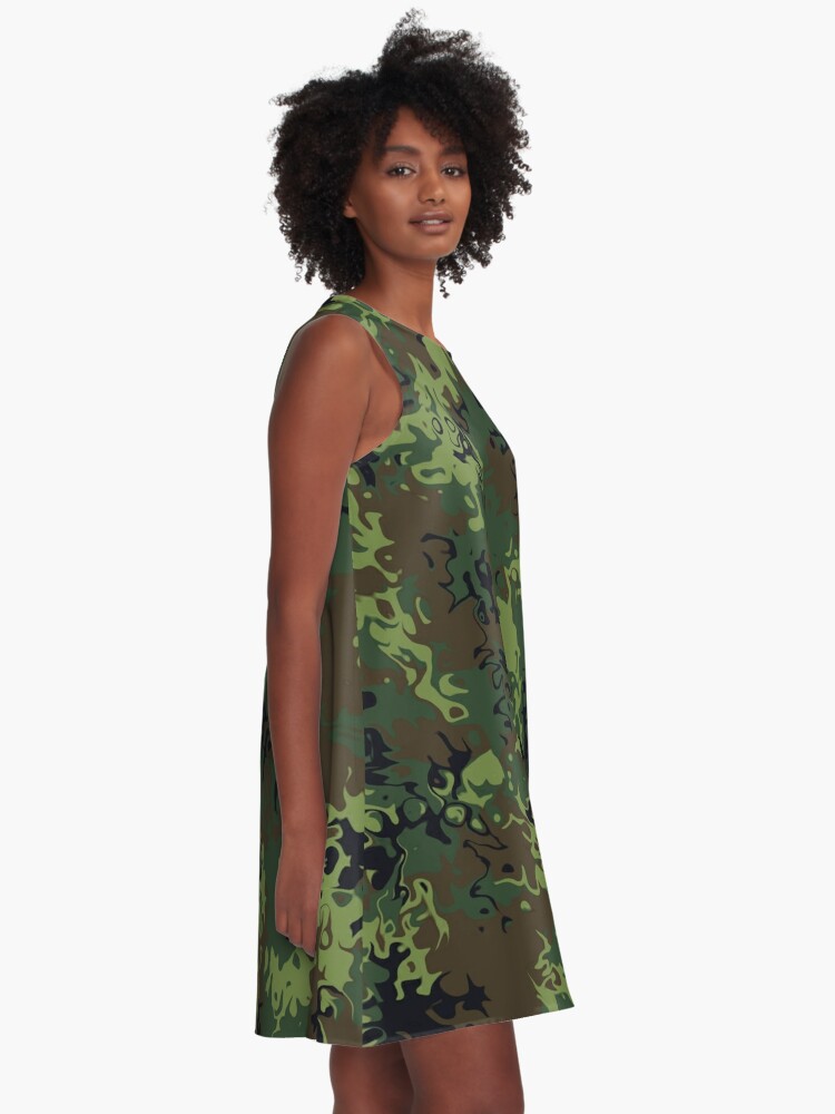 Now, where is that green tree? | A-Line Dress
