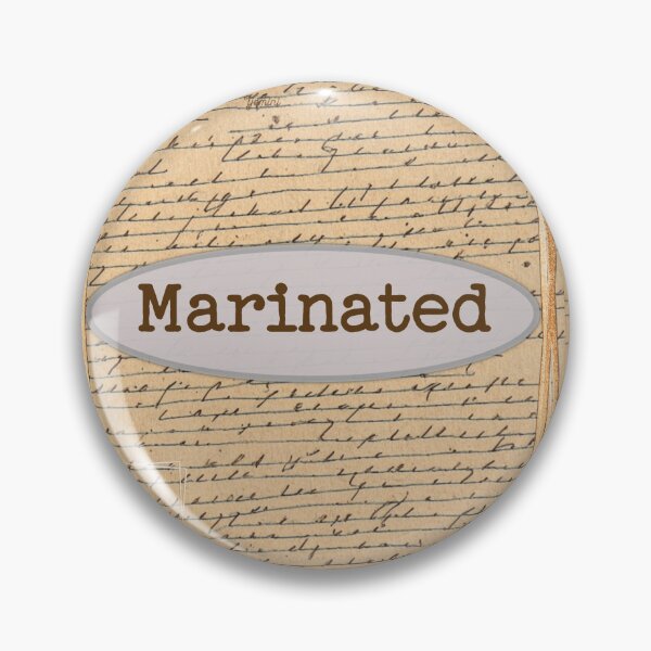 Item preview, Marinated Vintage Recipe Card Personality Trait Funny designed and sold by Gemini-PNW.