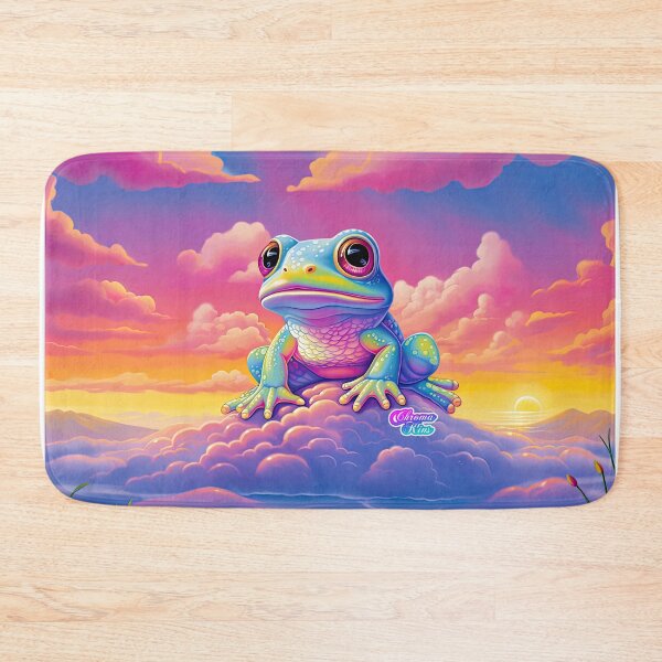 Item preview, Whimsical Y2K Rainbow Baby Frog Collection: Magical Shirts, Stickers, and More! designed and sold by ChromaKins.