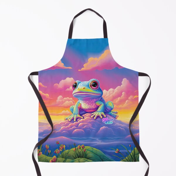 Item preview, Whimsical Y2K Rainbow Baby Frog Collection: Magical Shirts, Stickers, and More! designed and sold by ChromaKins.