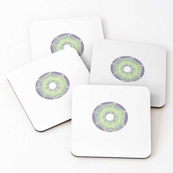 Item preview, Purple and Green Spider Web Donut designed and sold by Ellengsart.