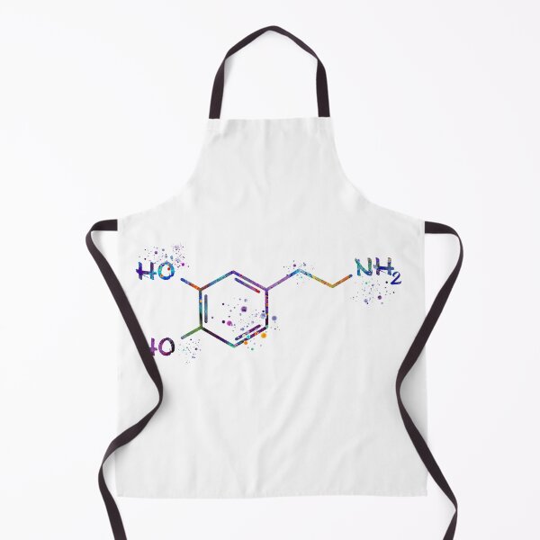Item preview, Dopamine Molecule Watercolor designed and sold by LotusGifts.
