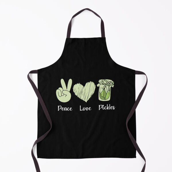 Item preview, Funny Pickle Lover Peace Love Pickles designed and sold by onthemovedesign.