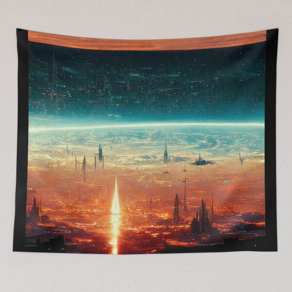 Item preview, Sanctum - Space Exploration designed and sold by ArkMinted.
