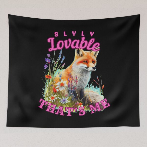 Item preview, Slyly Lovable, That's Me. cool fox designed and sold by FoxVibes.