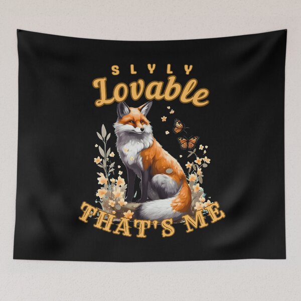 Item preview, Slyly Lovable, That's Me. fox saying designed and sold by FoxVibes.