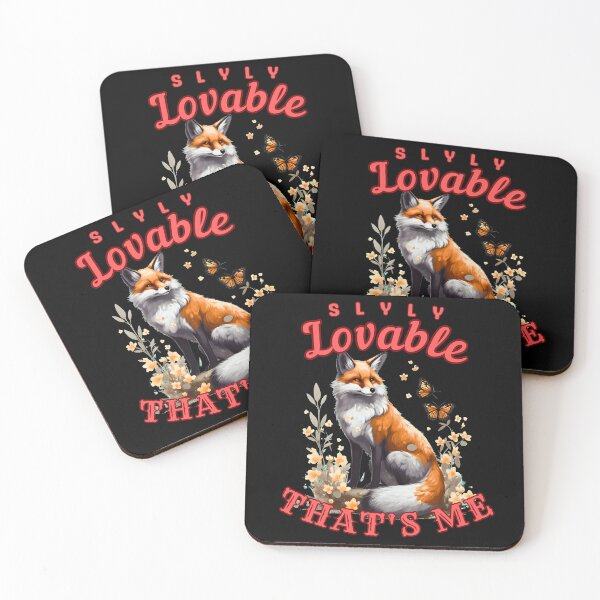 Item preview, Slyly Lovable, That's Me. fox owner designed and sold by FoxVibes.