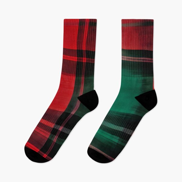 Artikelvorschau, Purpurroter und smaragdgrüner Tartan entworfen und verkauft von inkArtistryfine.