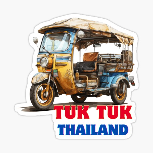 Item preview, Tuktuk Thailand style. designed and sold by Chonessyway.