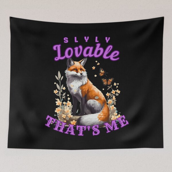 Item preview, Slyly Lovable, That's Me. fox boho designed and sold by FoxVibes.