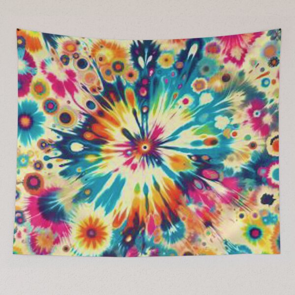Artikelvorschau, Tie-Dye-Pop-Art entworfen und verkauft von Myra365Art.