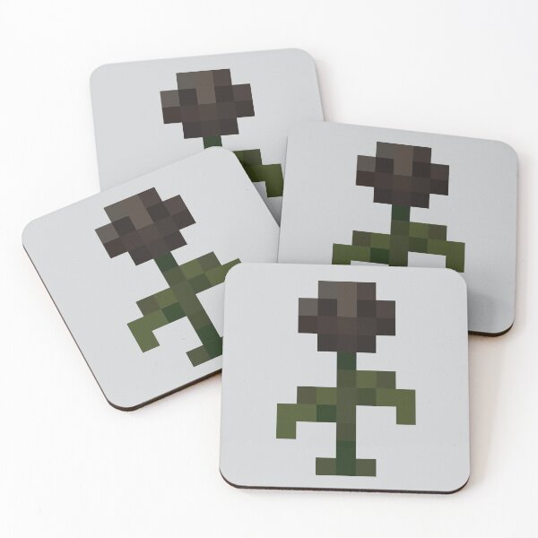 Item preview, Minecraft Wither Flower designed and sold by Pixel and Paintbrush.