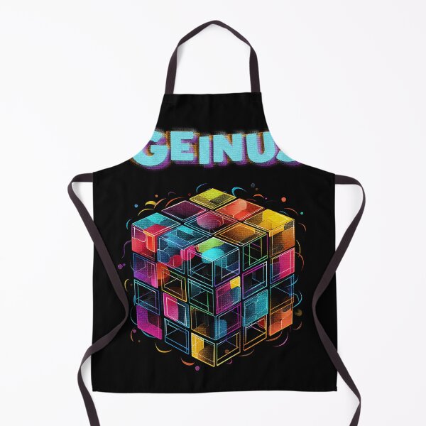 Item preview, geinus cube art designed and sold by inkArtistryfine.