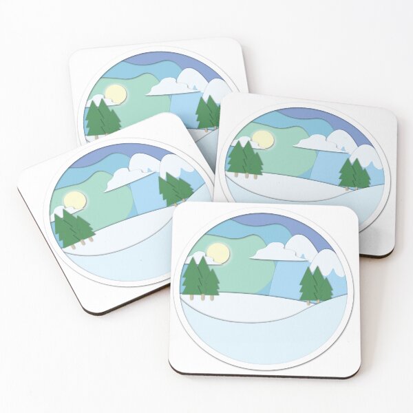 Item preview, Winter Season Papercut style designed and sold by CatnistM.