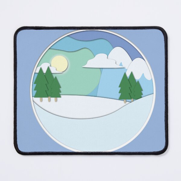 Item preview, Winter Season Papercut style designed and sold by CatnistM.