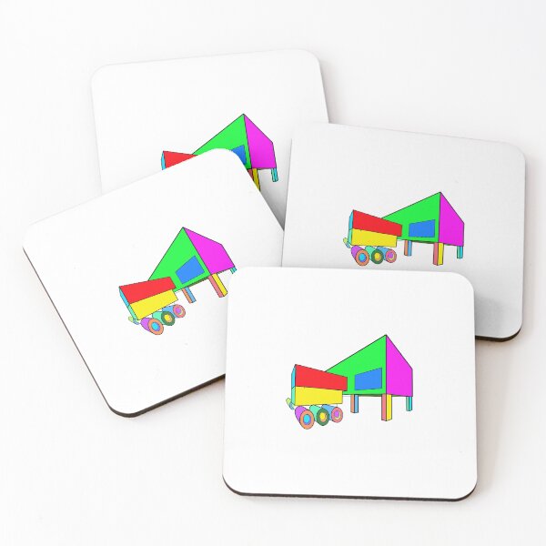 Item preview, Mars House Abstract designed and sold by Square Root of Squid.