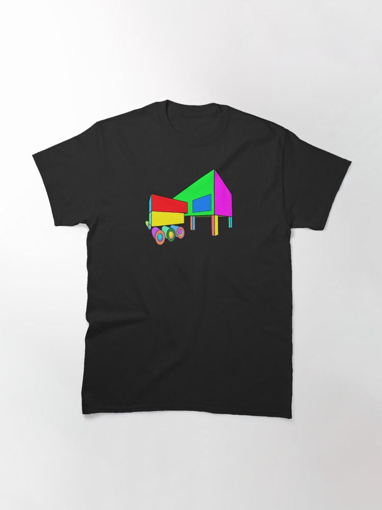 Thumbnail 3 of 7, Classic T-Shirt, Mars House Abstract designed and sold by bpatrickvoice.