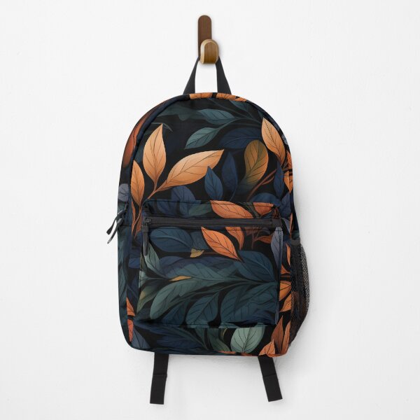 Item preview, Autumn Whisper: Elegant Seasonal Leaves Pattern Artwork designed and sold by inkArtistryfine.