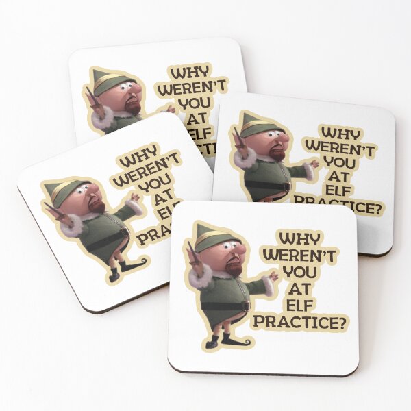 Item preview, Rudolph / Why Weren’t You at Elf Practice? designed and sold by Cuttintees.