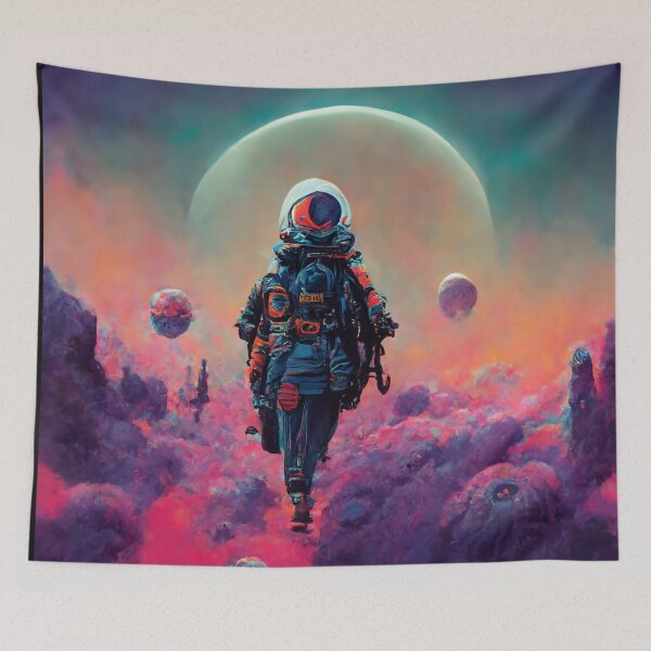 Item preview, Space Walk - Space Exploration designed and sold by ArkMinted.