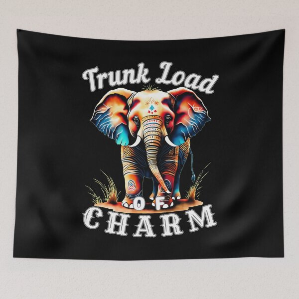 Item preview, Trunk Load of Charm designed and sold by ElephantVibes.