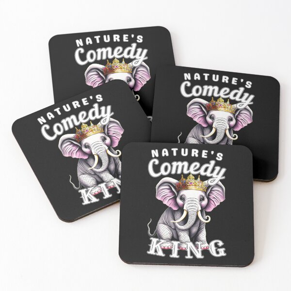 Item preview, Nature's Comedy King designed and sold by ElephantVibes.