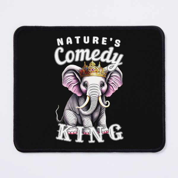 Item preview, Nature's Comedy King designed and sold by ElephantVibes.