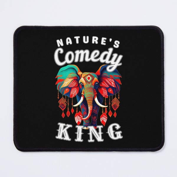 Item preview, Nature's Comedy King. surreal elephant designed and sold by ElephantVibes.