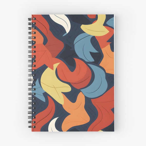 Item preview, Stylish Fall Leaves Retro Pattern Design designed and sold by inkArtistryfine.