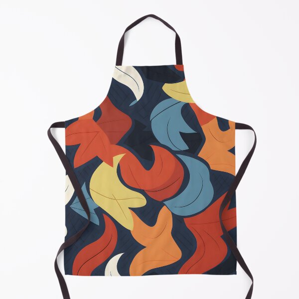 Item preview, Stylish Fall Leaves Retro Pattern Design designed and sold by inkArtistryfine.