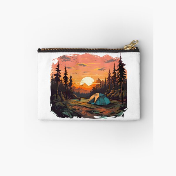 Item preview, camping on the river and mountain designed and sold by sbrstore.
