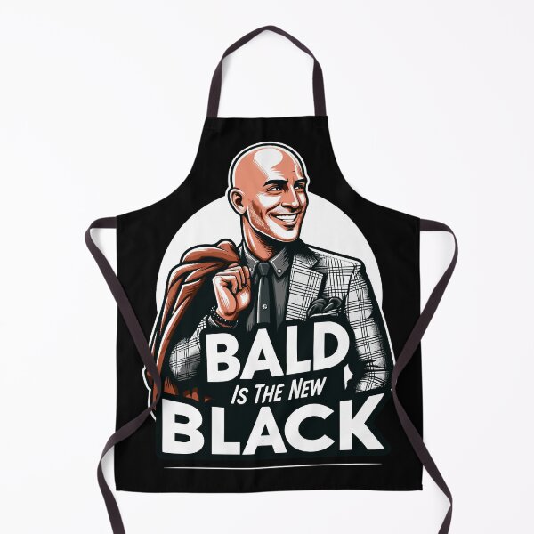 Item preview, Bald is the New Black - Show Off Your Shine designed and sold by OptimaArt.
